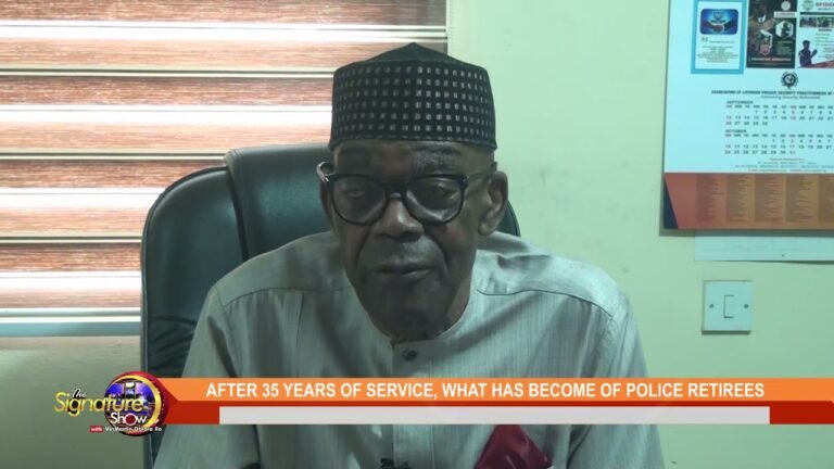 Signaturetv Interview with CP Lawrence Alobi, Fmr. FCT Commissioner of Police