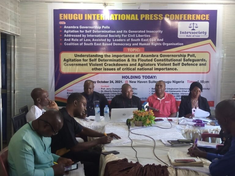 Anambra: IPOB preparing ground for state of emergency – CSOs condemn sit-at-home