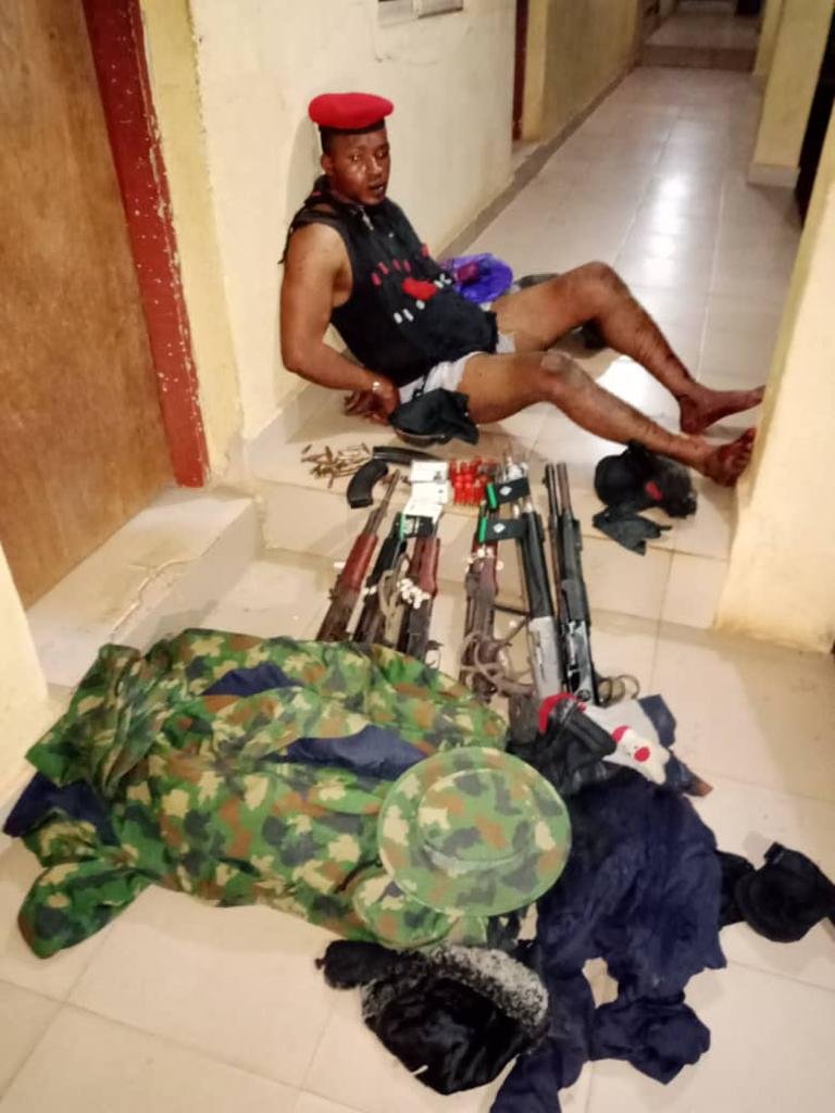 Police arrest top ESN commander, recover six rifles in Anambra