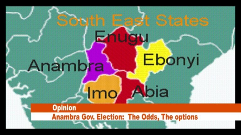 SignatureTV SPECIAL REPORT – Opinion Anambra Gov Election: The Odds, The options