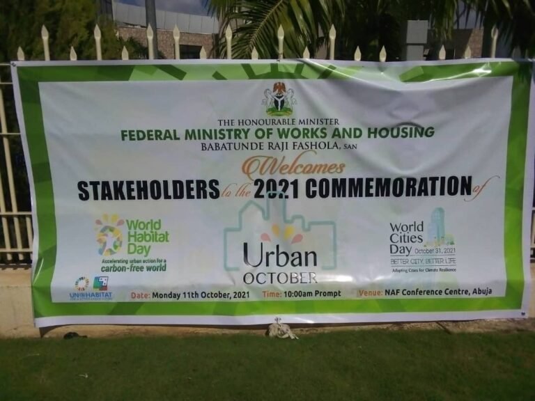  2021 World Habitat Day: Climate Change Poses Serious Threat To Our Existence- Minister