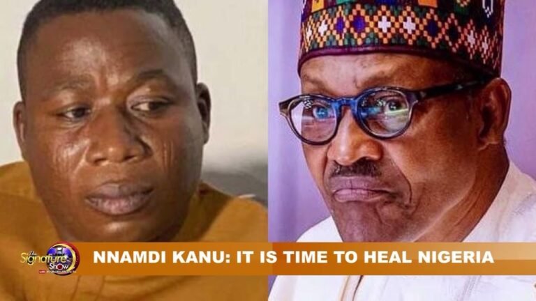 THE SIGNATURE SHOW: STATE OF THE NATION – Nigeria Under Buhari is Better and Stronger