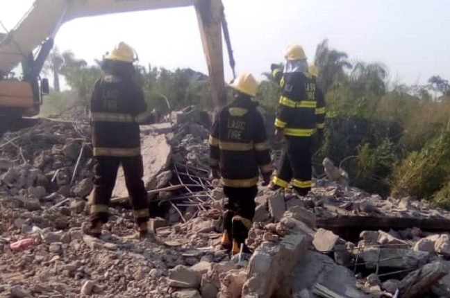 Another Lagos Building Collapses In Badagry