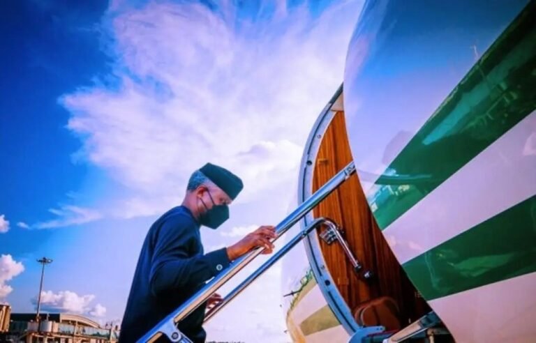 Osinbajo departs Abuja for Dubai
