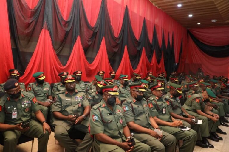 Again, Army Generals pledge loyalty to President, Constitution