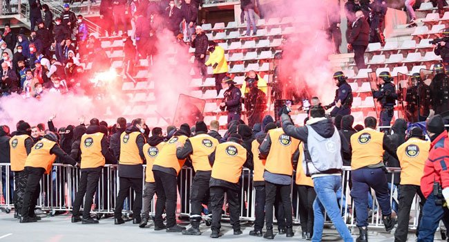 French Cup: Lyon Match In Paris Abandoned After Crowd Trouble