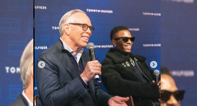 Tommy Hilfiger Talks Fashion Business With Wizkid