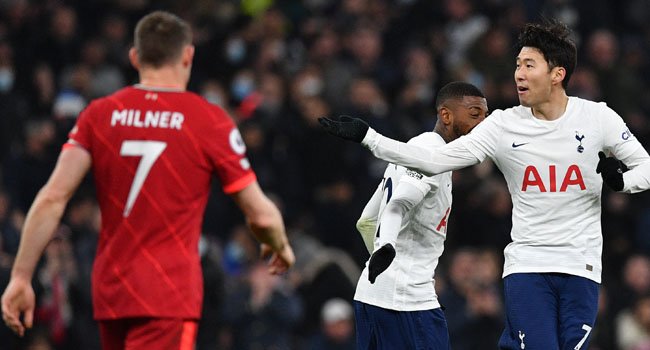 Son Shines As Tottenham Hold Liverpool In EPL Thriller