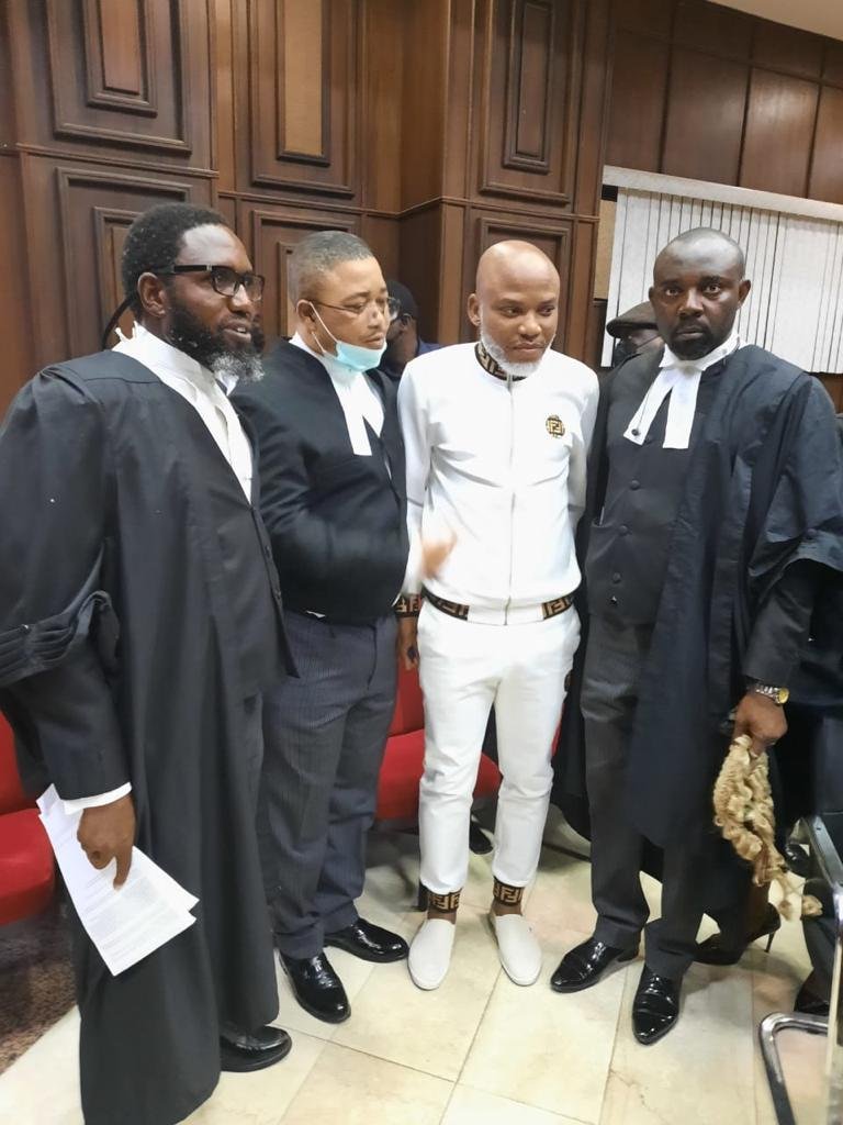 Heavy security as Abia court set to deliver judgement on Nnamdi Kanu’s fundamental rights suit