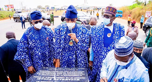 Buhari Inaugurates Five Projects In Ogun, Promises More Infrastructure