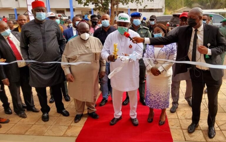 Gov. Ugwuanyi inaugurates multiple projects in IMT Enugu