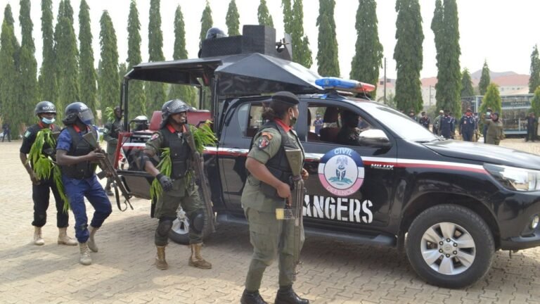 Osun NSCDC parades suspected illegal miners,