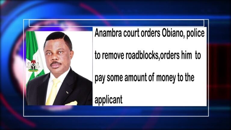 Signature TV News Highlight-Anambra court orders Obiano, police to remove roadblocks