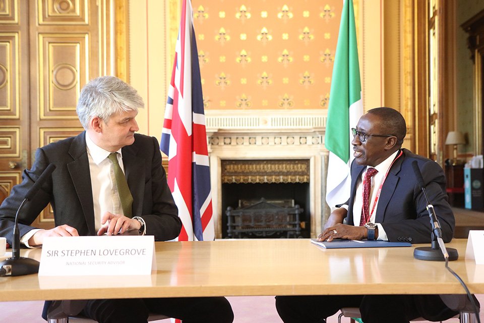 UK and Nigeria strengthen security and defence partnership to tackle terrorism and build regional security