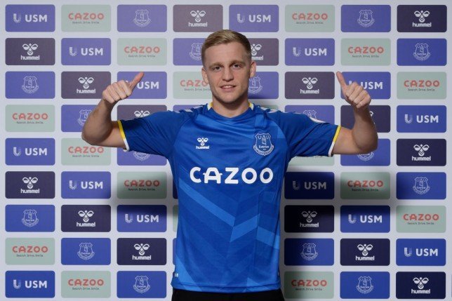 Real reason I joined Everton from Man United – Donny Van de Beek