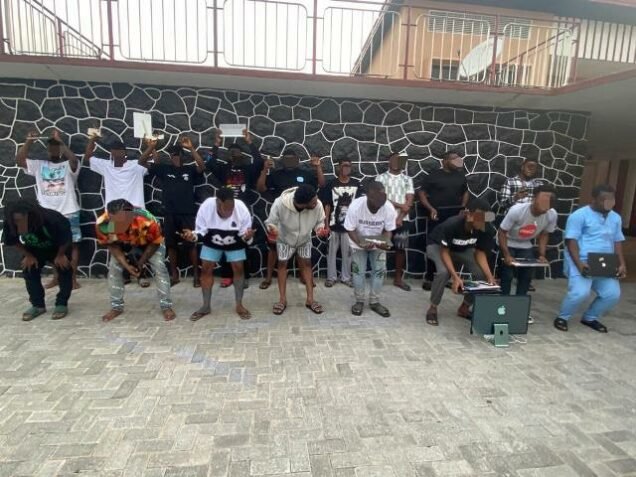 33 suspected internet fraudsters busted in Lagos, Enugu
