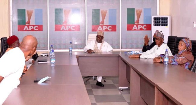 JUST IN: Niger Gov Presides Over APC-CECPC Meeting, Says He Has Been Acting Chairman