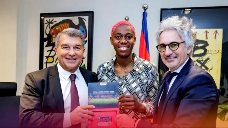 Oshoala to remain at Barcelona until 2024