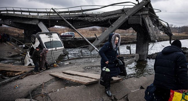 Deadly Air Strike Hits Kyiv Ahead Of New Russia-Ukraine Talks