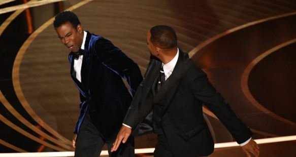 Will Smith Slaps Chris Rock In Viral Oscars Moment