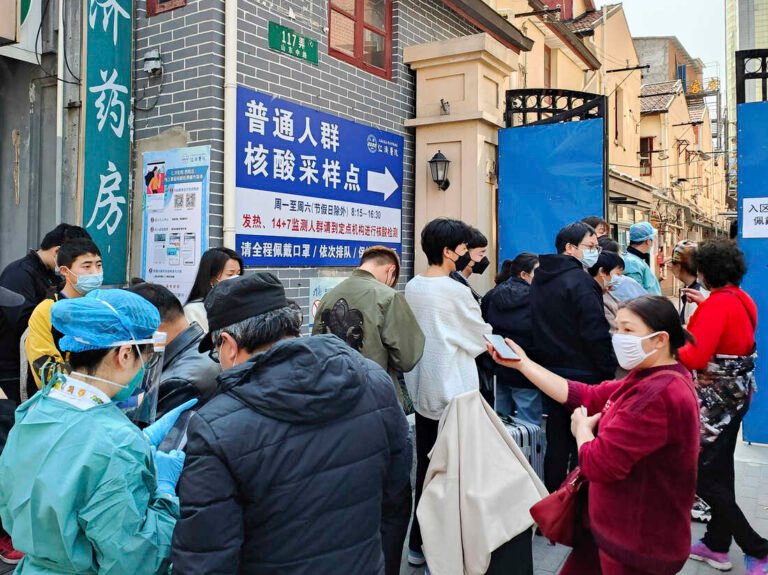 Chinese City Of Nine Million Locks Down As Covid Cases Spike