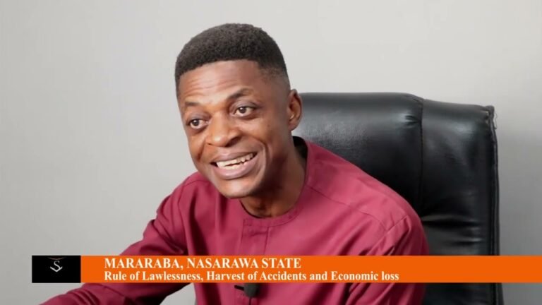 MARARABA, NASARAWA STATE:  Rule of Lawlessness, Harvest of Accidents and Economic Loss