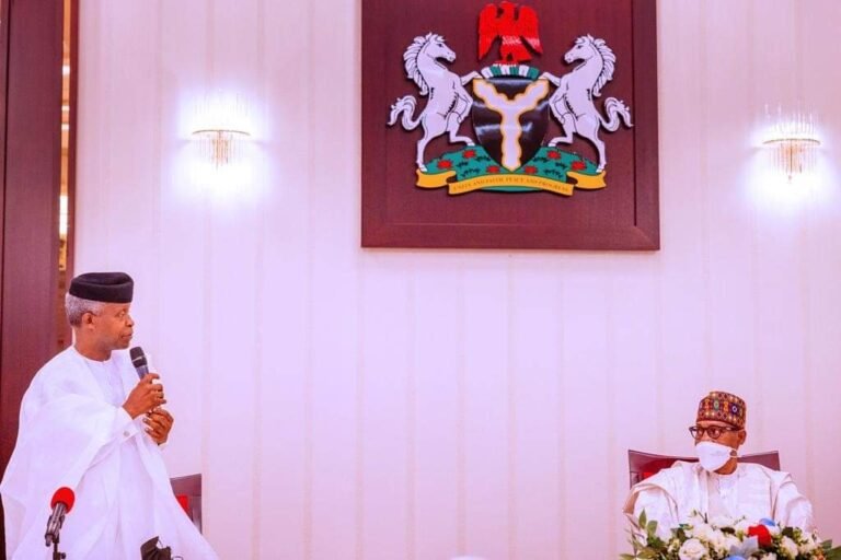 God will help you fight Nigeria’s insecurity – Osinbajo to Buhari