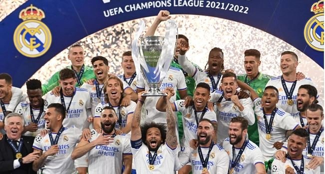 Real Madrid Beat Liverpool To Win 2021/2022 Champions League