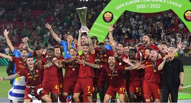 Zaniolo Fires Mourinho’s Roma To Conference League Triumph