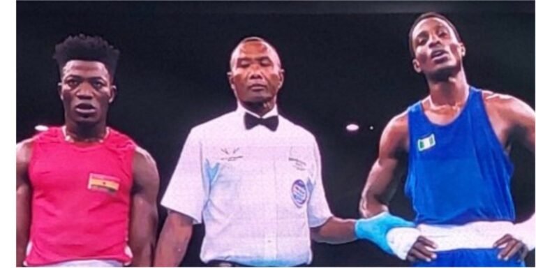 Commonwealth Games 2022: Team Nigeria’s Benson floors Ghanaian opponent in boxing