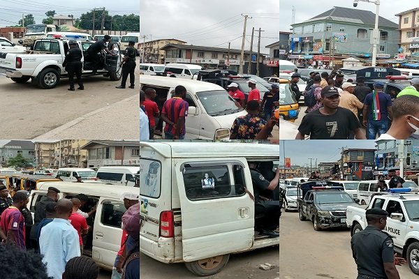 BREAKING: Illegal task force officials arrested for disrupting NLC protest