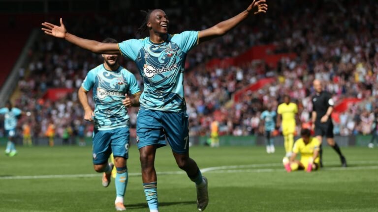 Aribo buzzing after scoring maiden Premier League goal for Southampton