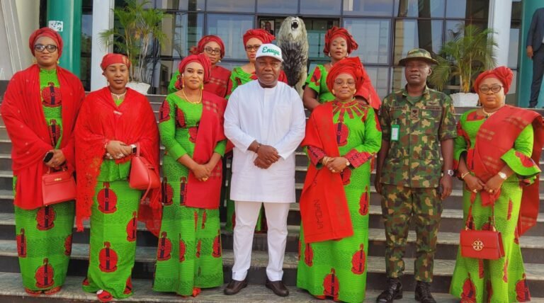Chief of Army Staff’s wife lauds Gov. Ugwuanyi’s maximum support to Military, NAOWA