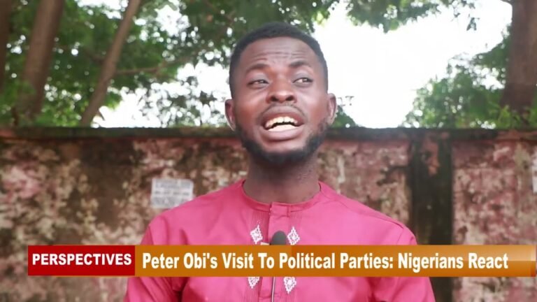 Peter Obi’s Visit To Political Parties, Nigerians React