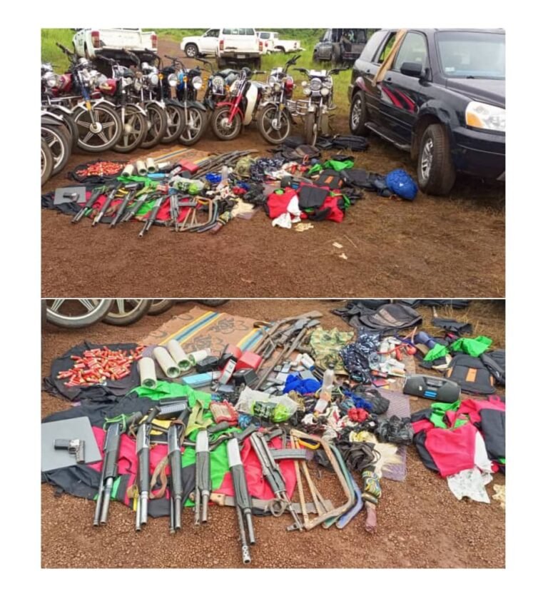 Police Operatives Raid Suspected IPOB/ESN Camp In Enugu