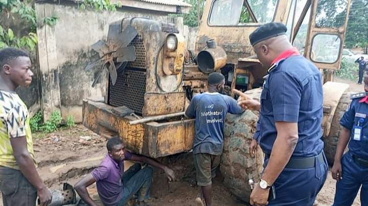 NSCDC uncovers illegal mining site in Lagos
