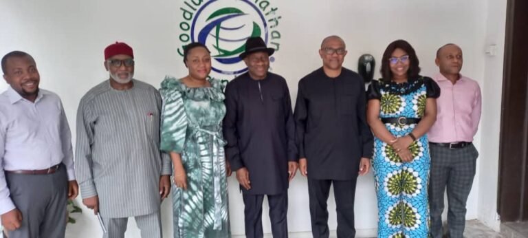 2023: Peter Obi visits Jonathan ahead of election campaign