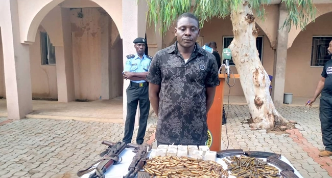 Police Arrest Ex-Soldier For Supplying Arms To Terrorists In Zamfara