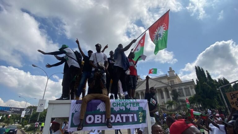 Thousands March For Peter Obi In Abuja