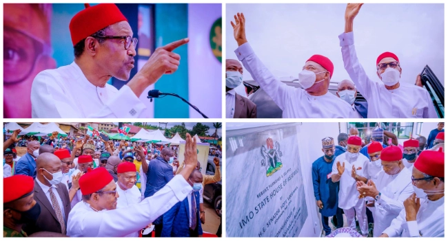 You Have Written Your Own History, Buhari Tells Hope Uzodimma