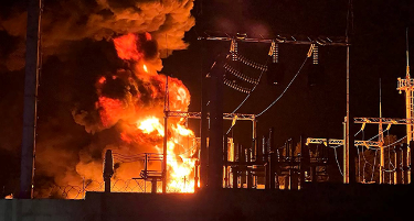 Ukraine Strike Destroys Russian Electrical Substation