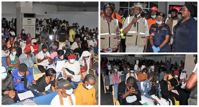 542 Stranded Nigerians Evacuated From UAE Arrive In Abuja