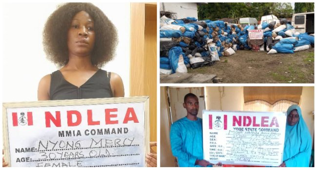 Pregnant Woman, Female Undergraduate, 26 Others Arrested With Tons Of Illicit Drugs