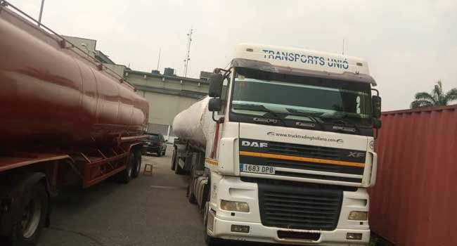 NSCDC Impounds Five Trucks With Illegal Petroleum Products In Rivers