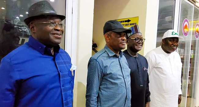 Makinde Absent As PDP G5 Governors Storm Enugu For Private Meeting