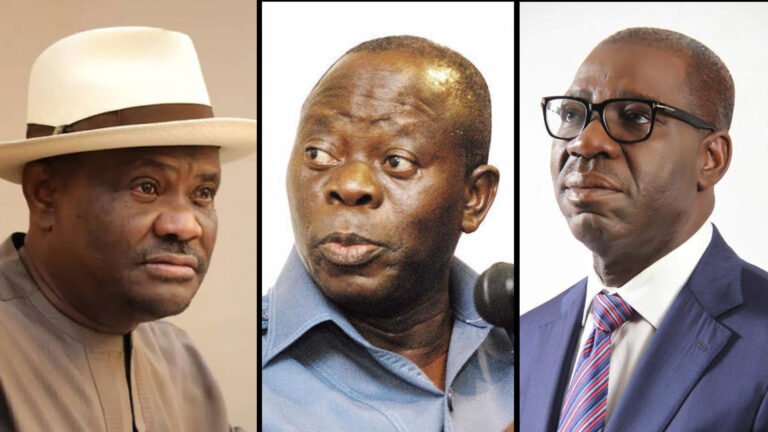 Wike Apologises To Oshiomhole For Supporting Obaseki’s Re-Election