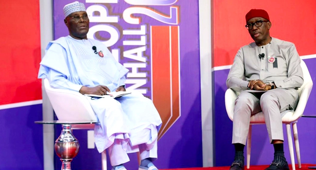 Adoption Of UAE Security Model, Multiple Forex Rates Abolition, Others, Atiku, Okowa Discuss Plans