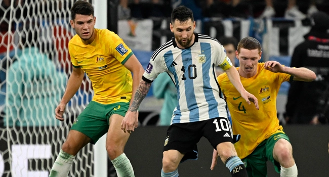 Argentina Beat Australia, Reach World Cup Quarter-Finals