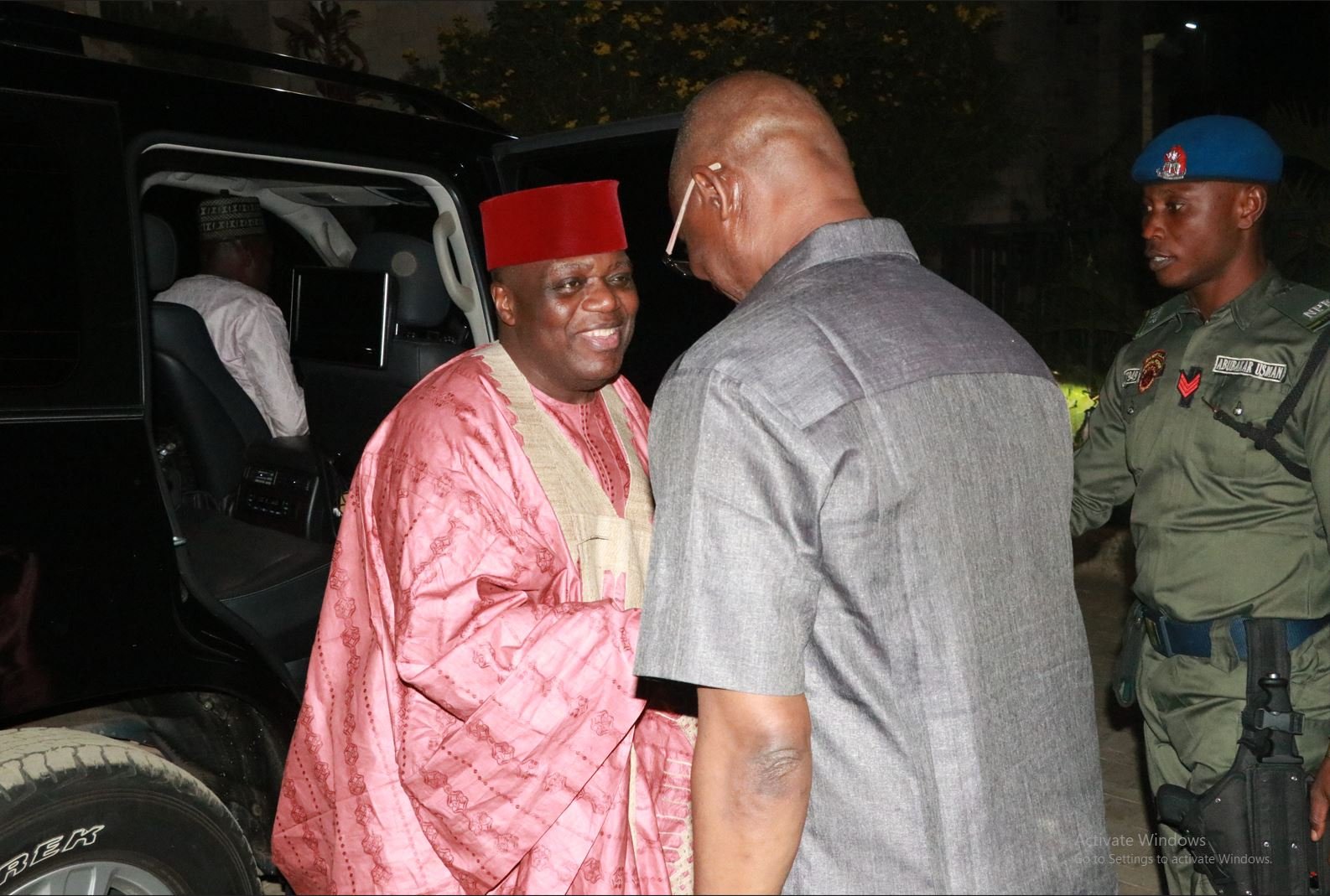 Director General, Nigerian Broadcasting Commission (NBC) and VinMartin Obiora Ilo, a board member of Nigerian Broadcasting Commission (NBC)