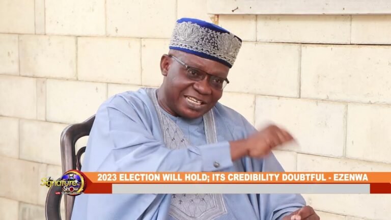 SignatureTV Interview with Ezenwa Nwagwu, Chairman, Partners For Electoral Reform